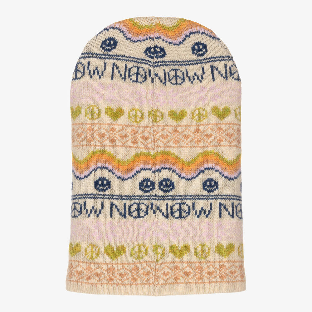 Molo-Бежевая балаклава для девочек | Childrensalon Outlet