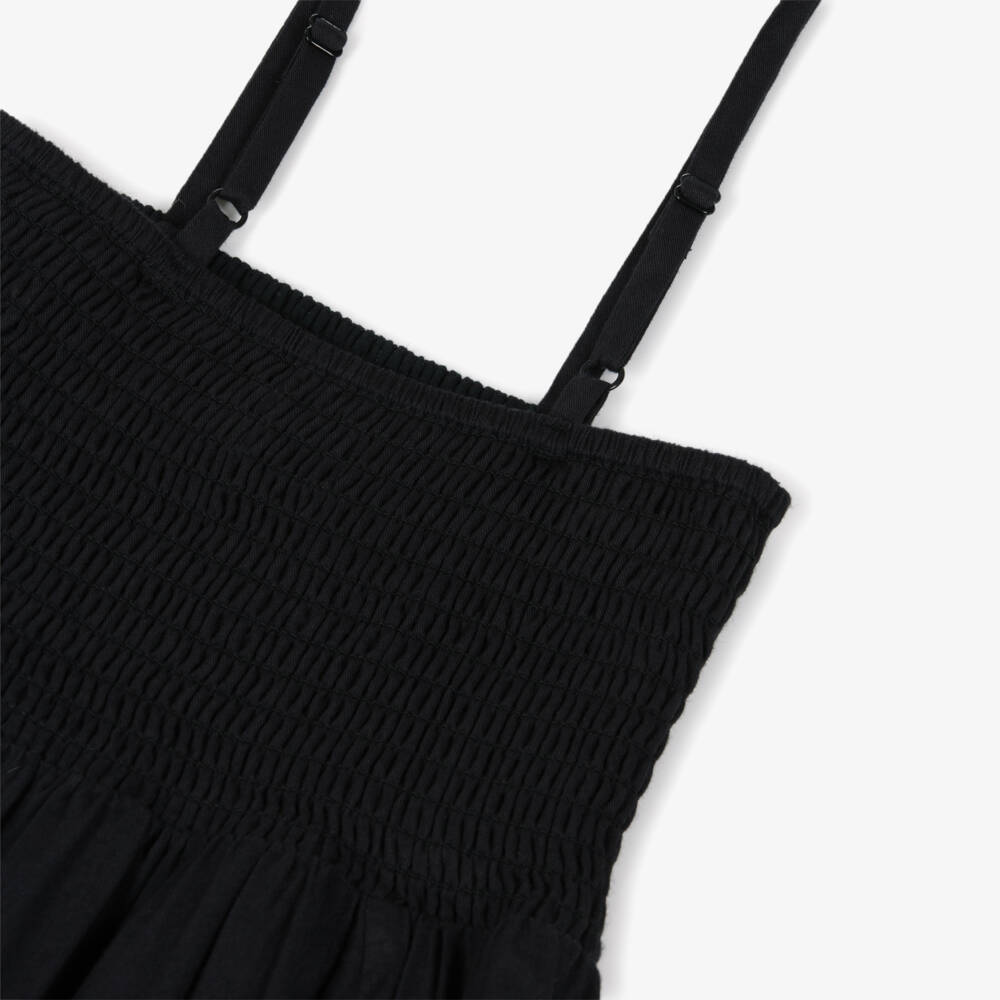 Molo-Girls Black Stretchy Bodice Dress | Childrensalon Outlet