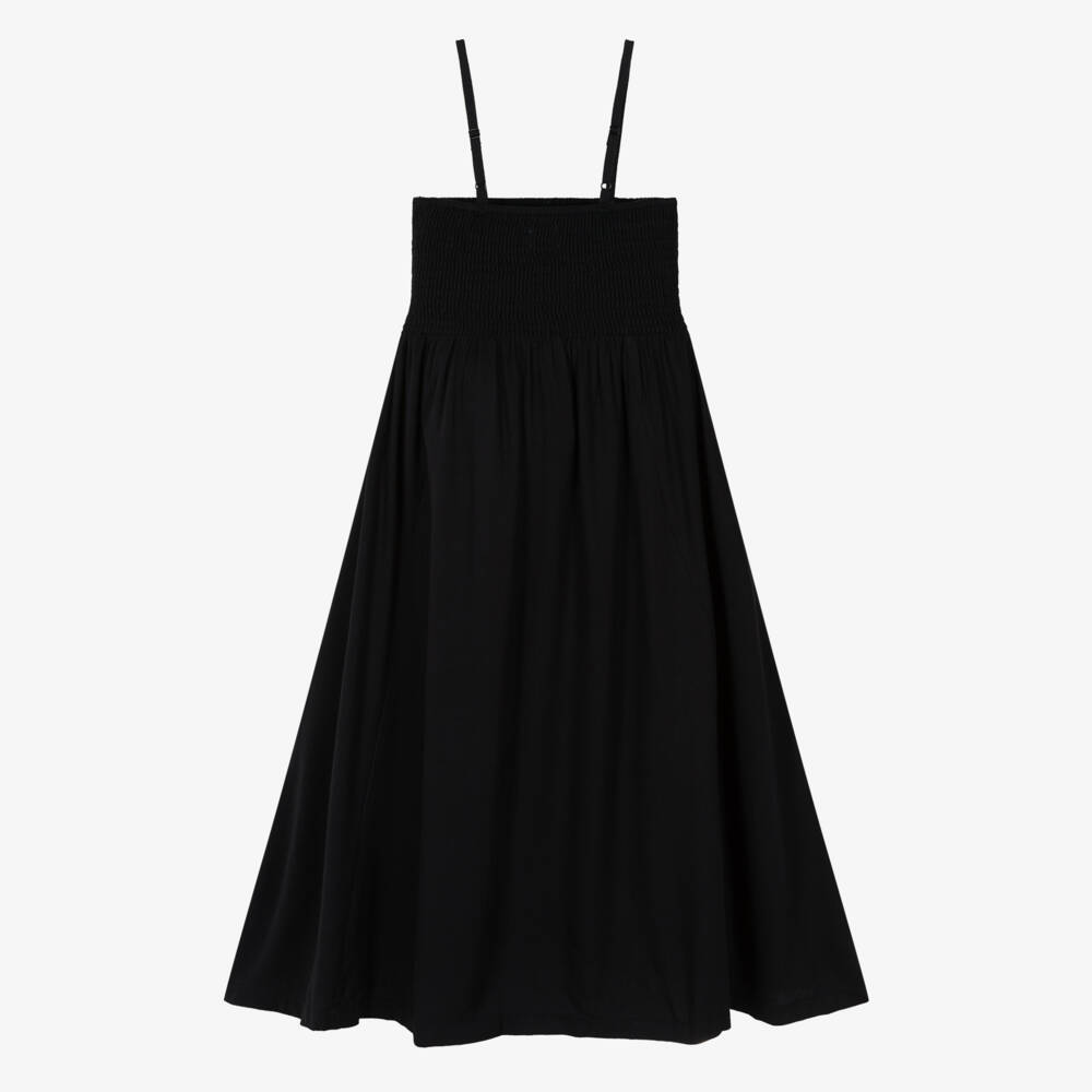 Molo-Girls Black Stretchy Bodice Dress | Childrensalon Outlet