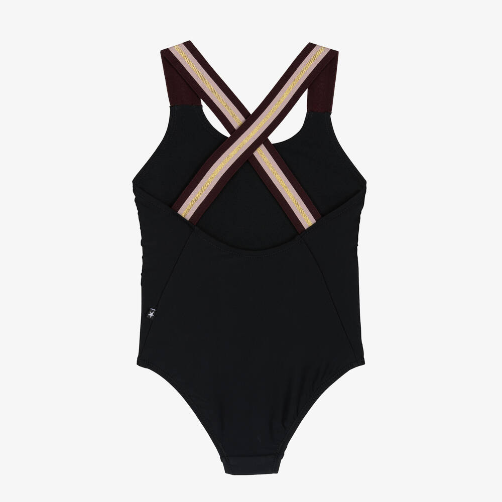 Molo-مايّو لون أسود للبنات (UPF50+) | Childrensalon Outlet