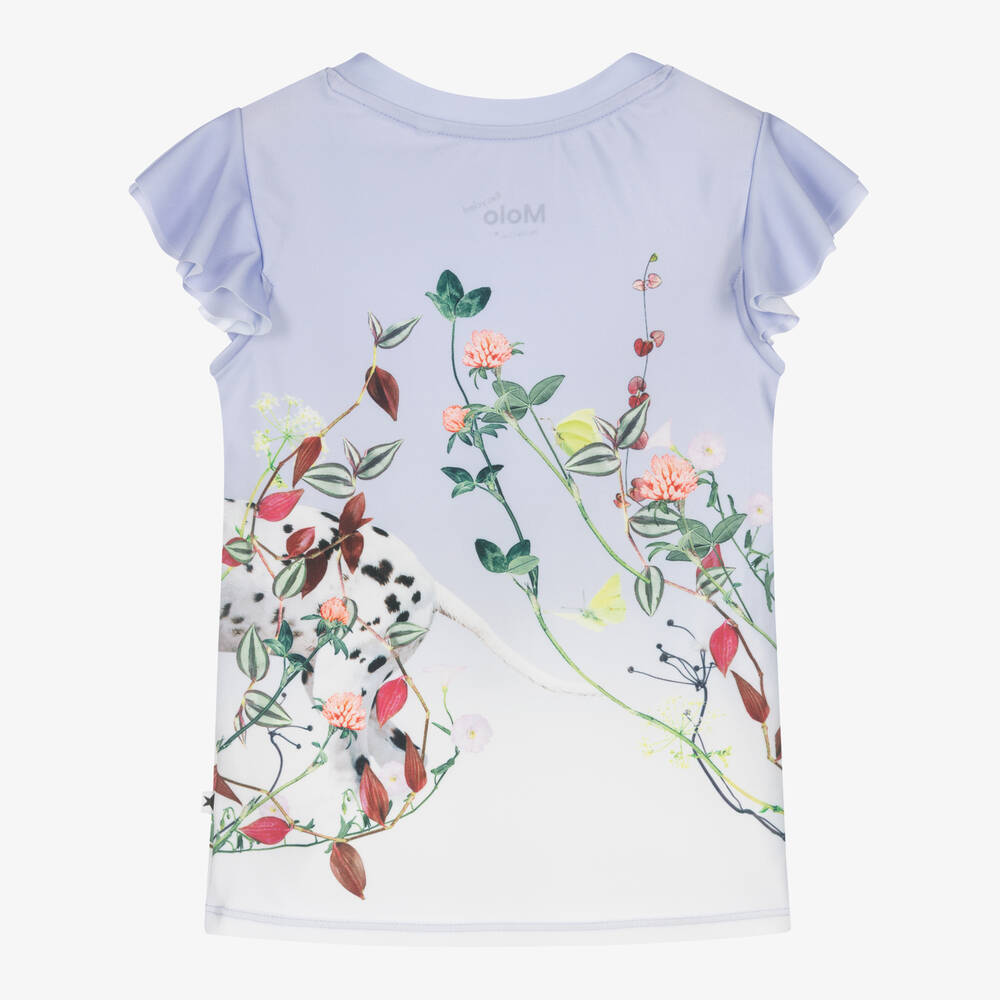Molo-Голубой солнцезащитный топ с далматинцем (UPF50+) | Childrensalon Outlet