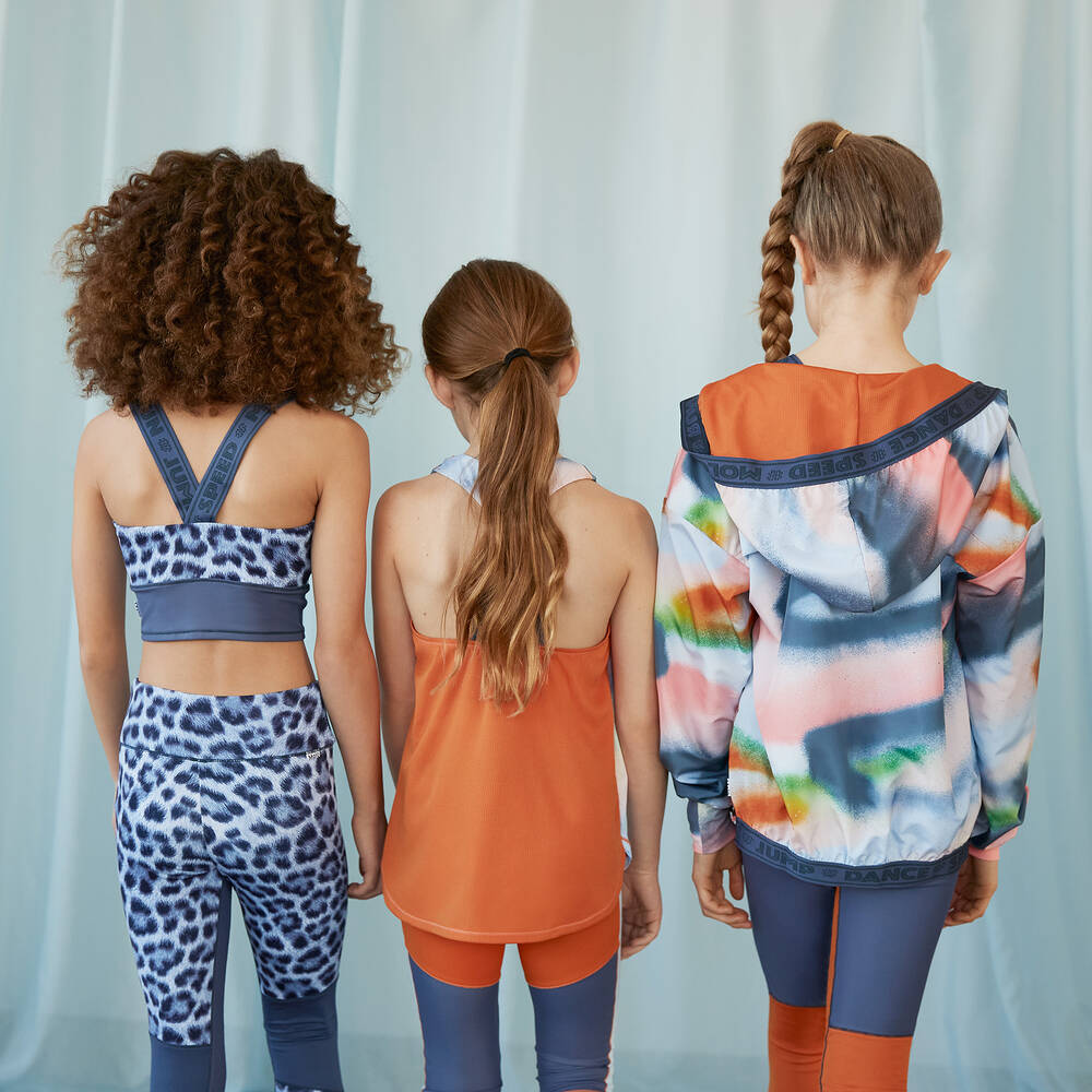 Molo-Голубая спортивная куртка с эффектом омбре для девочек | Childrensalon Outlet