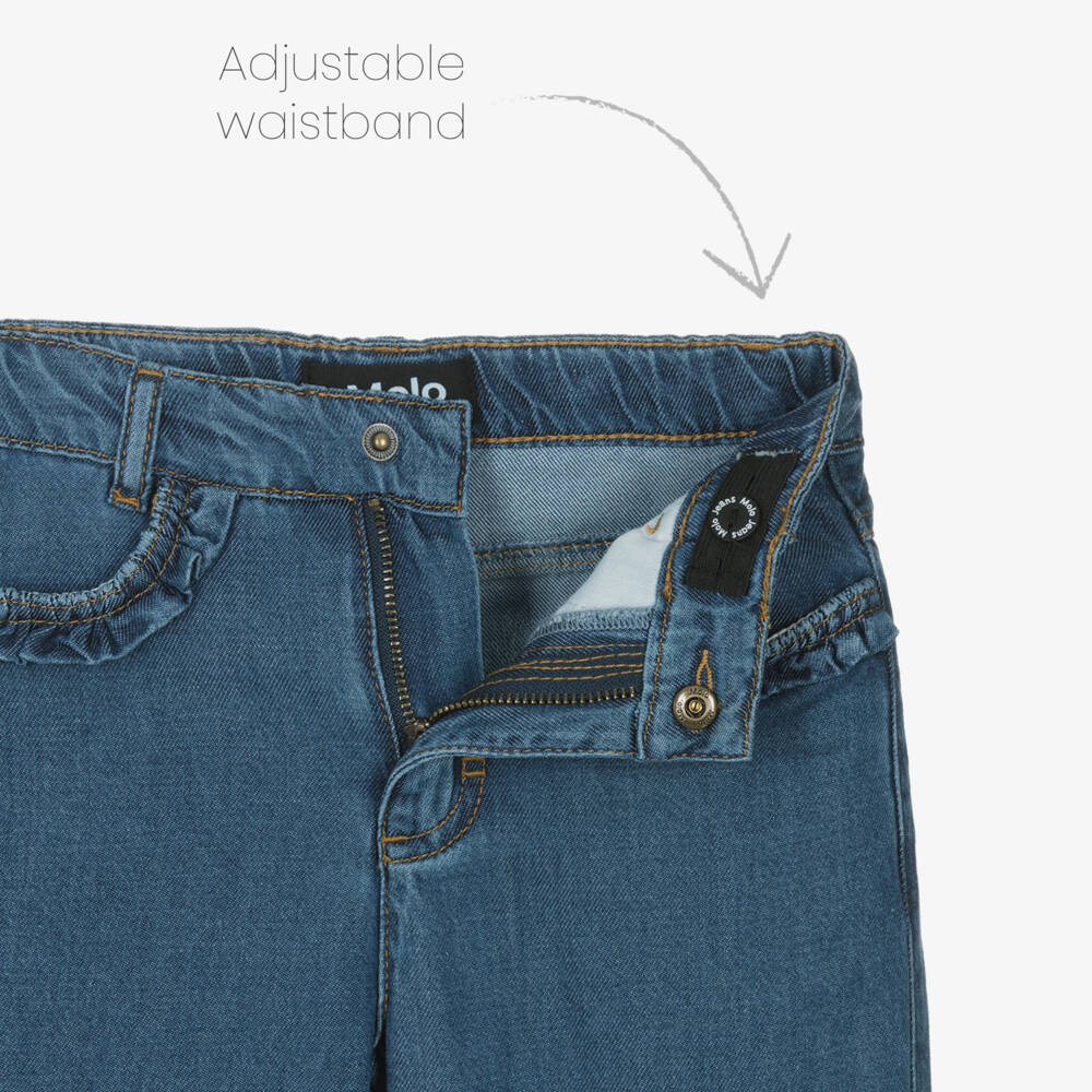 Molo-Джинсы клеш из денима для девочек | Childrensalon Outlet