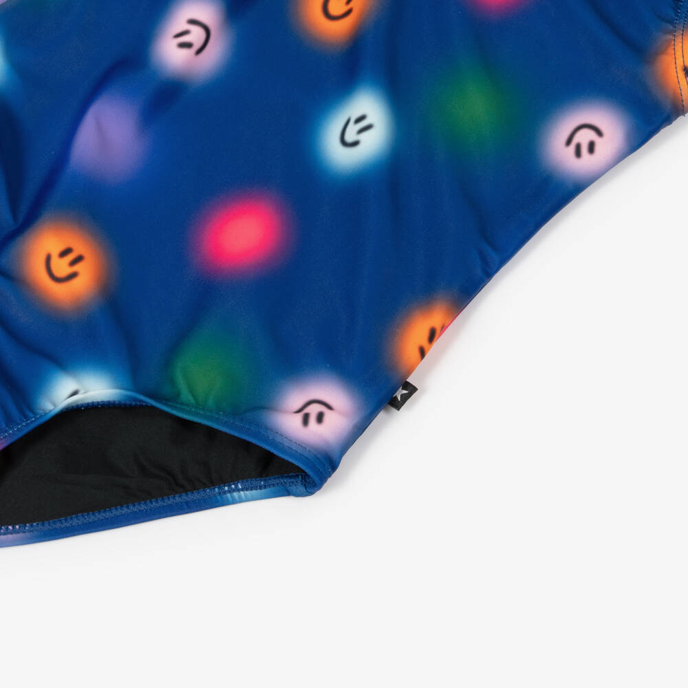 Molo-Купальник синий с улыбкой для девочек | Childrensalon Outlet