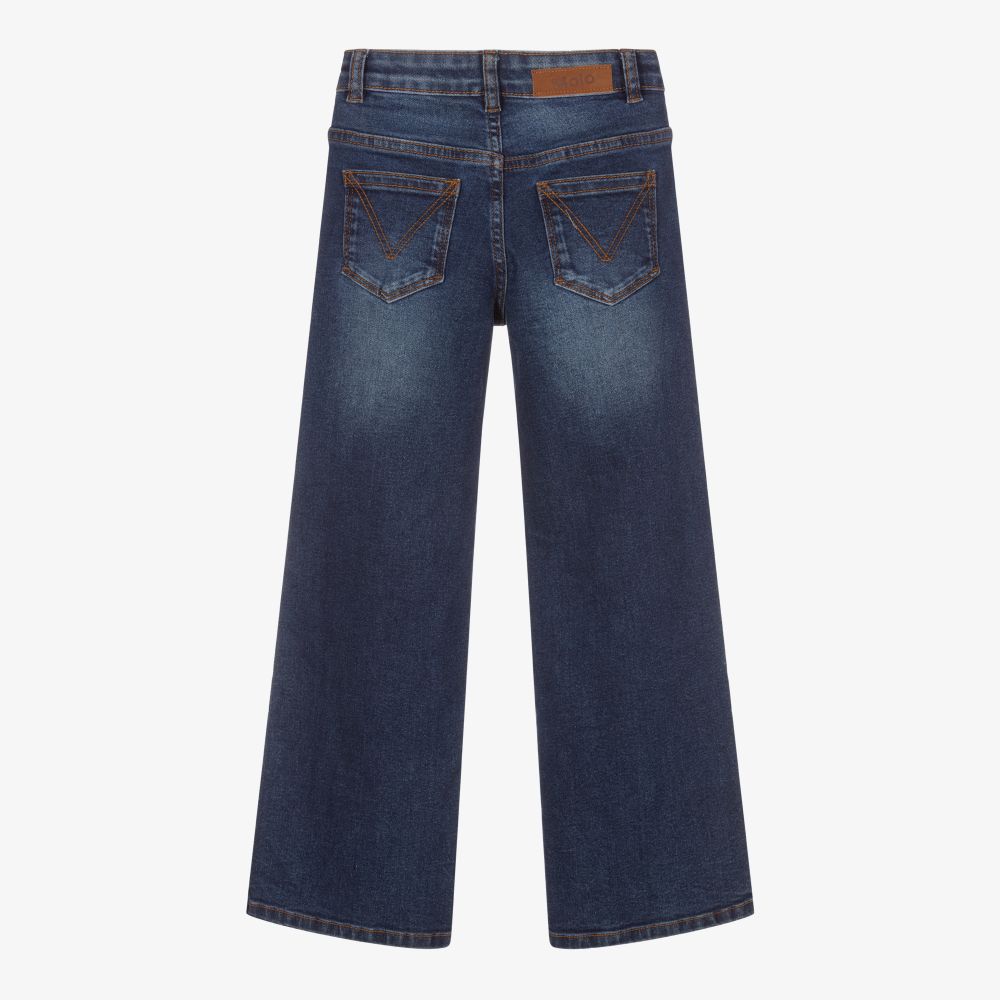 Molo-جينز تينز بناتي مزيج قطن دنيم لون أزرق | Childrensalon Outlet