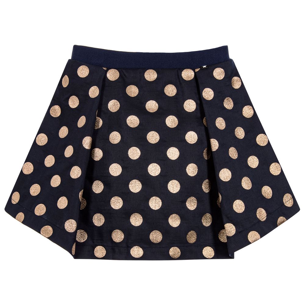 Molo - Girls BREE Golden Dots Skirt | Childrensalon