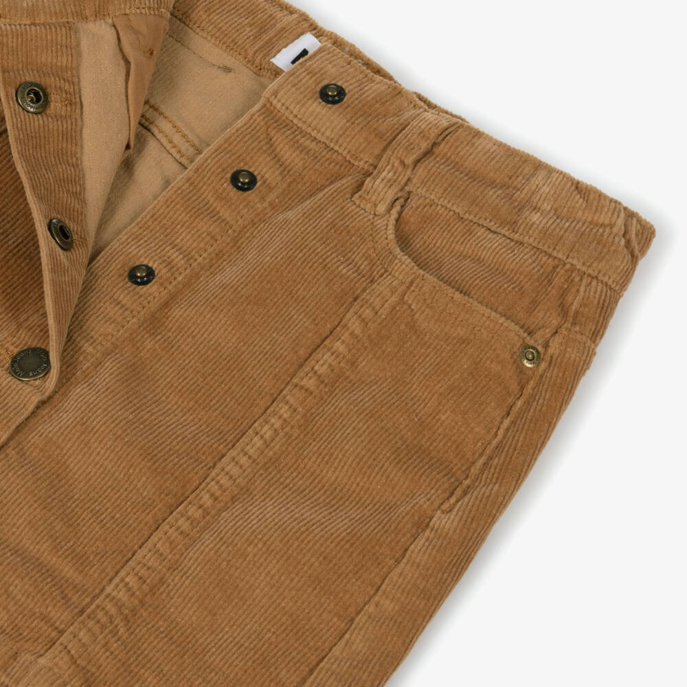 Molo-Карамельная юбка из хлопкового вельвета для девочек | Childrensalon Outlet