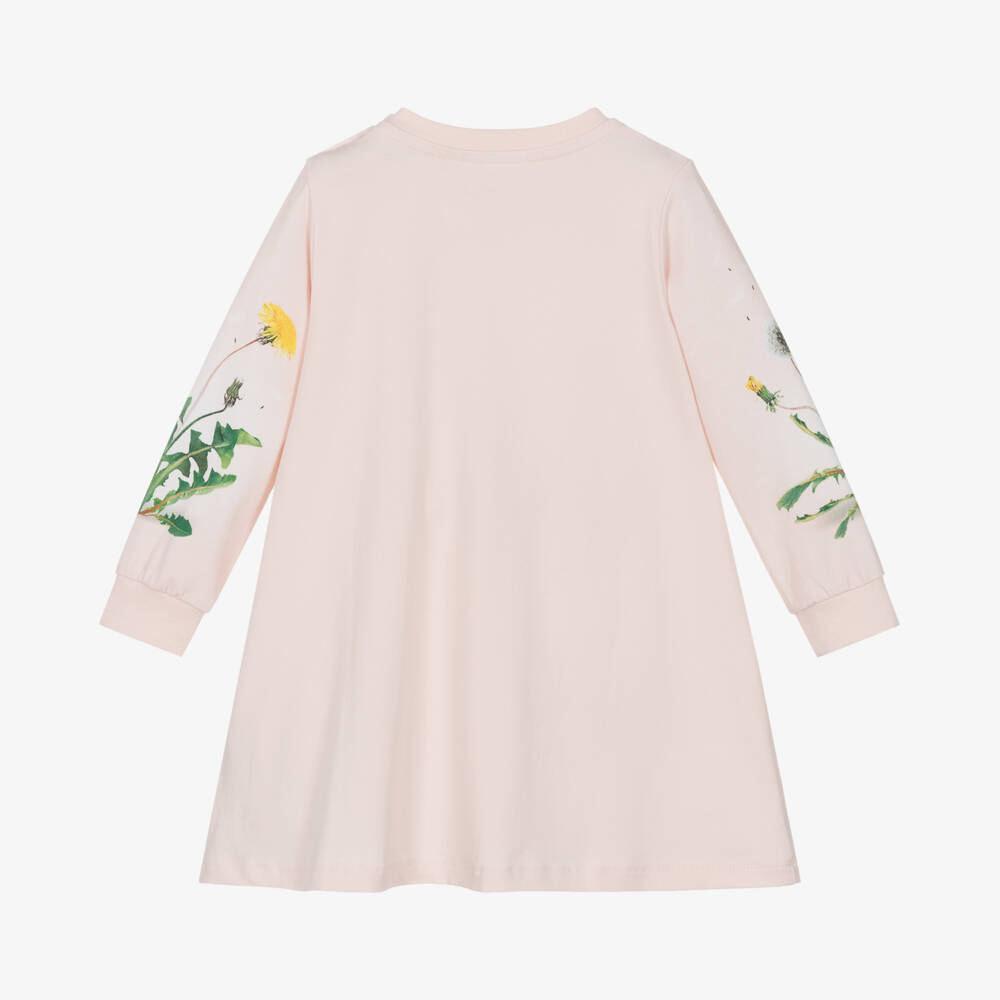 Molo-Girls Cotton Bunny Garden Dress | Childrensalon Outlet