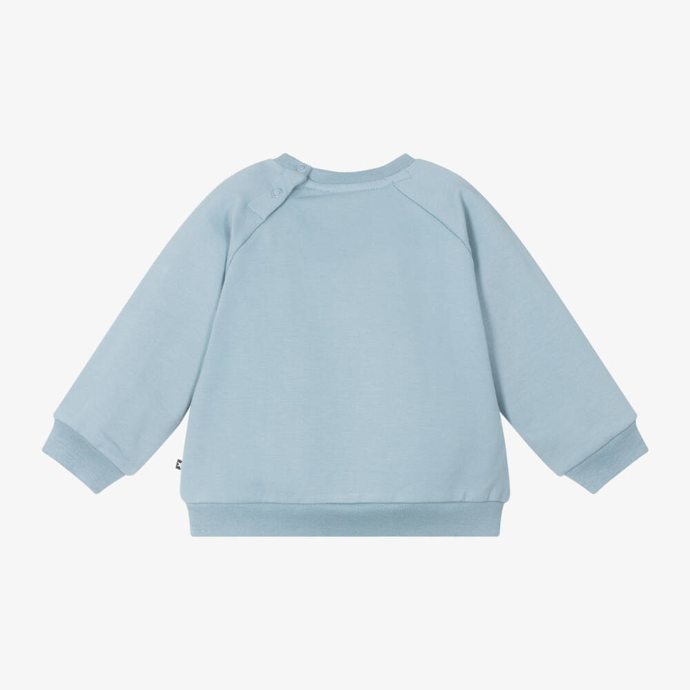 Molo-Girls Cotton Kitten Sweatshirt | Childrensalon Outlet