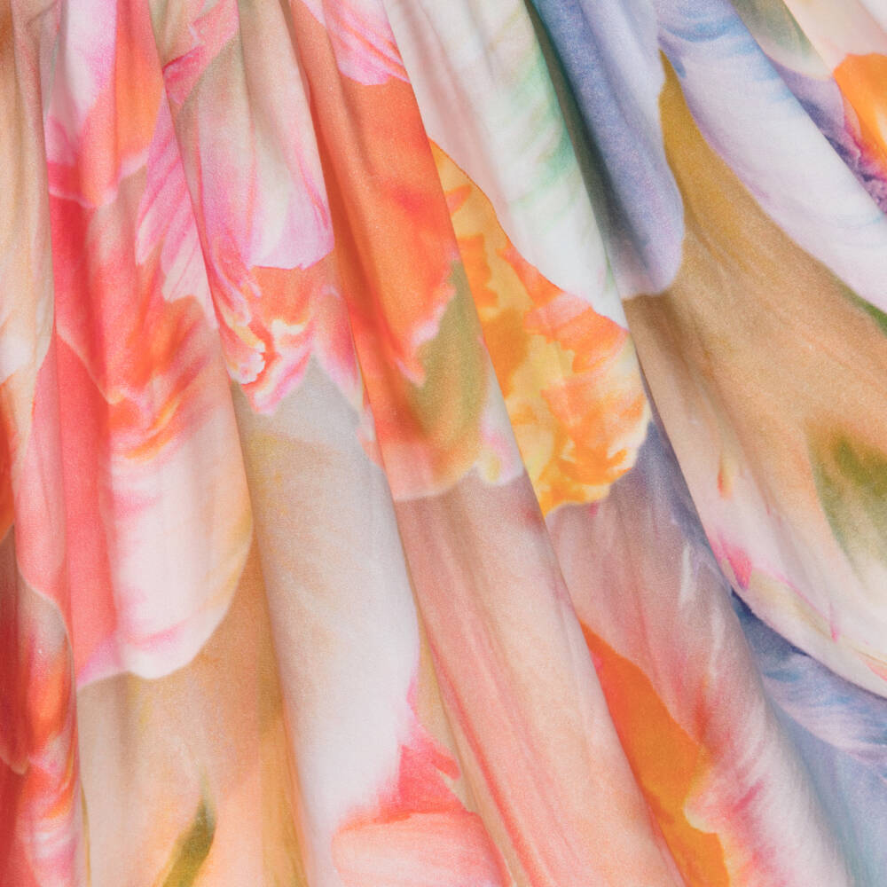 Molo-Girls Cotton Tulip Blossom Frock | Childrensalon Outlet