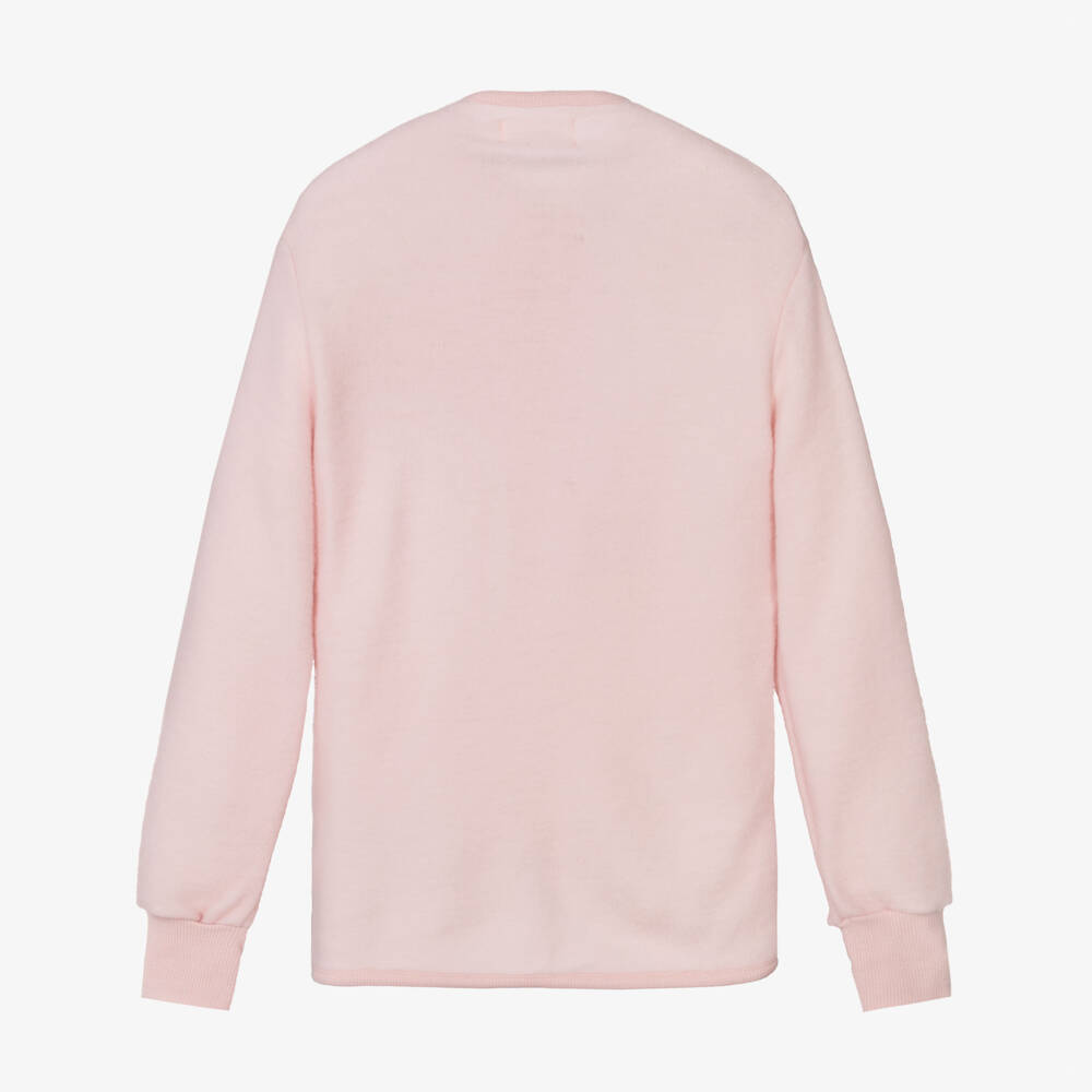 Molo-جاكيت صوف وردي دافئ للبنات بسحاب | Childrensalon Outlet