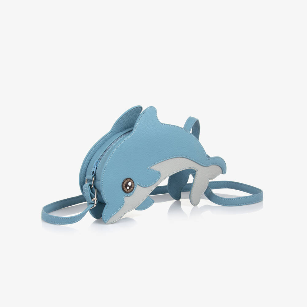 Molo-Girls Day Sky Dolphin Purse | Childrensalon Outlet