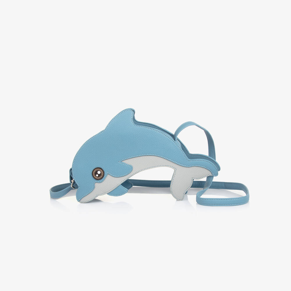 Molo-Girls Day Sky Dolphin Purse | Childrensalon Outlet