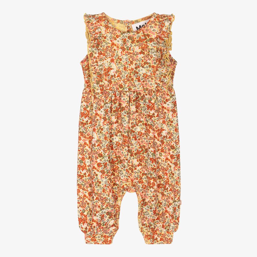 Molo - Geblümter Baumwoll-Jumpsuit (M) | Childrensalon