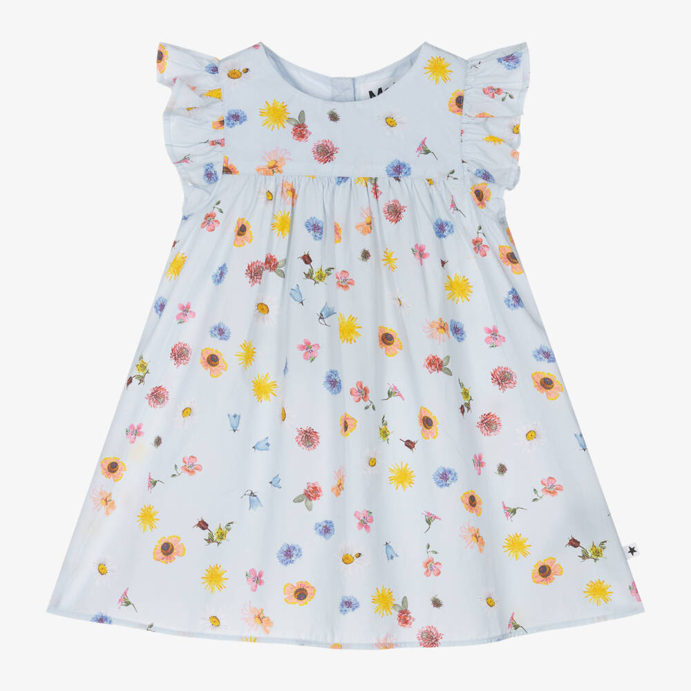 Molo-Girls Floral Organic Cotton Delight | Childrensalon Outlet