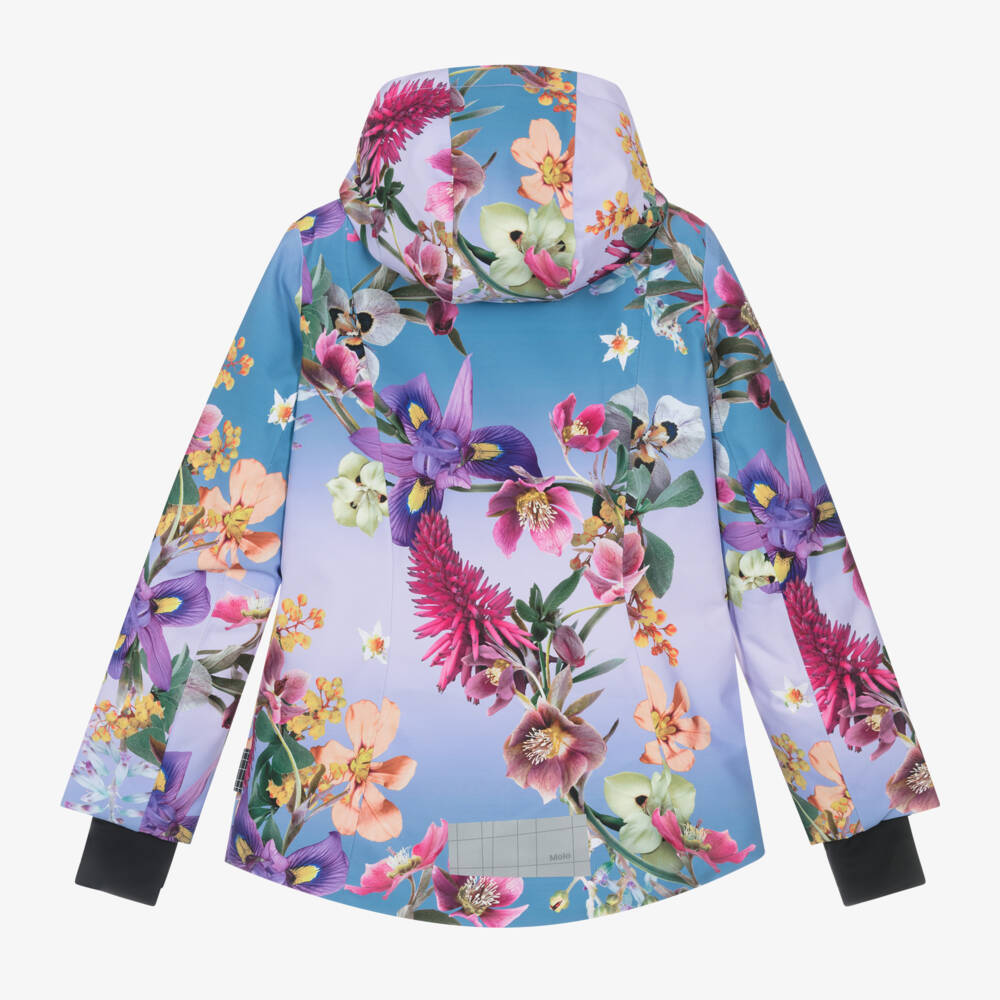 Molo-Girls Gradient Bloom Ski Jacket | Childrensalon Outlet