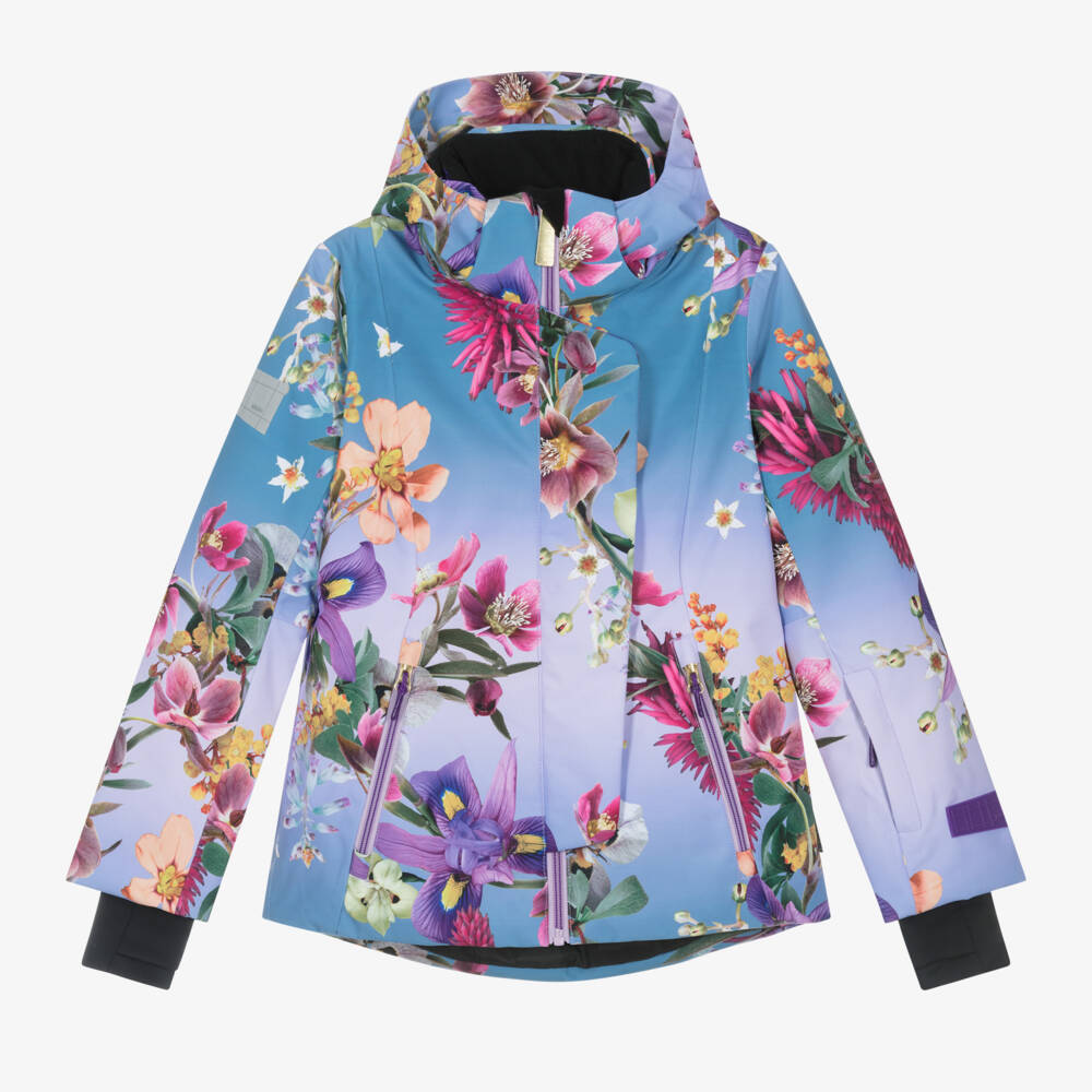 Molo-Girls Gradient Bloom Ski Jacket | Childrensalon Outlet