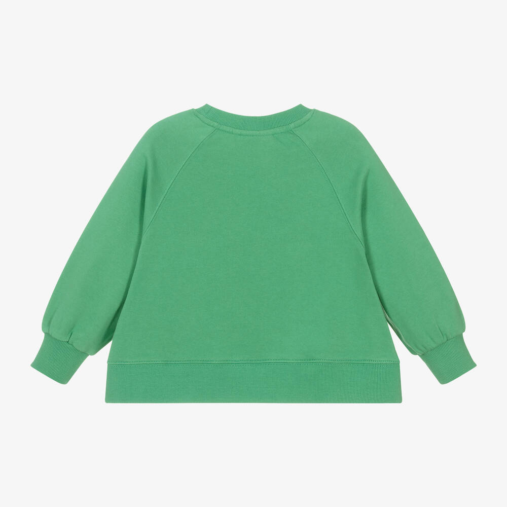 Girls green sweatshirt hot sale