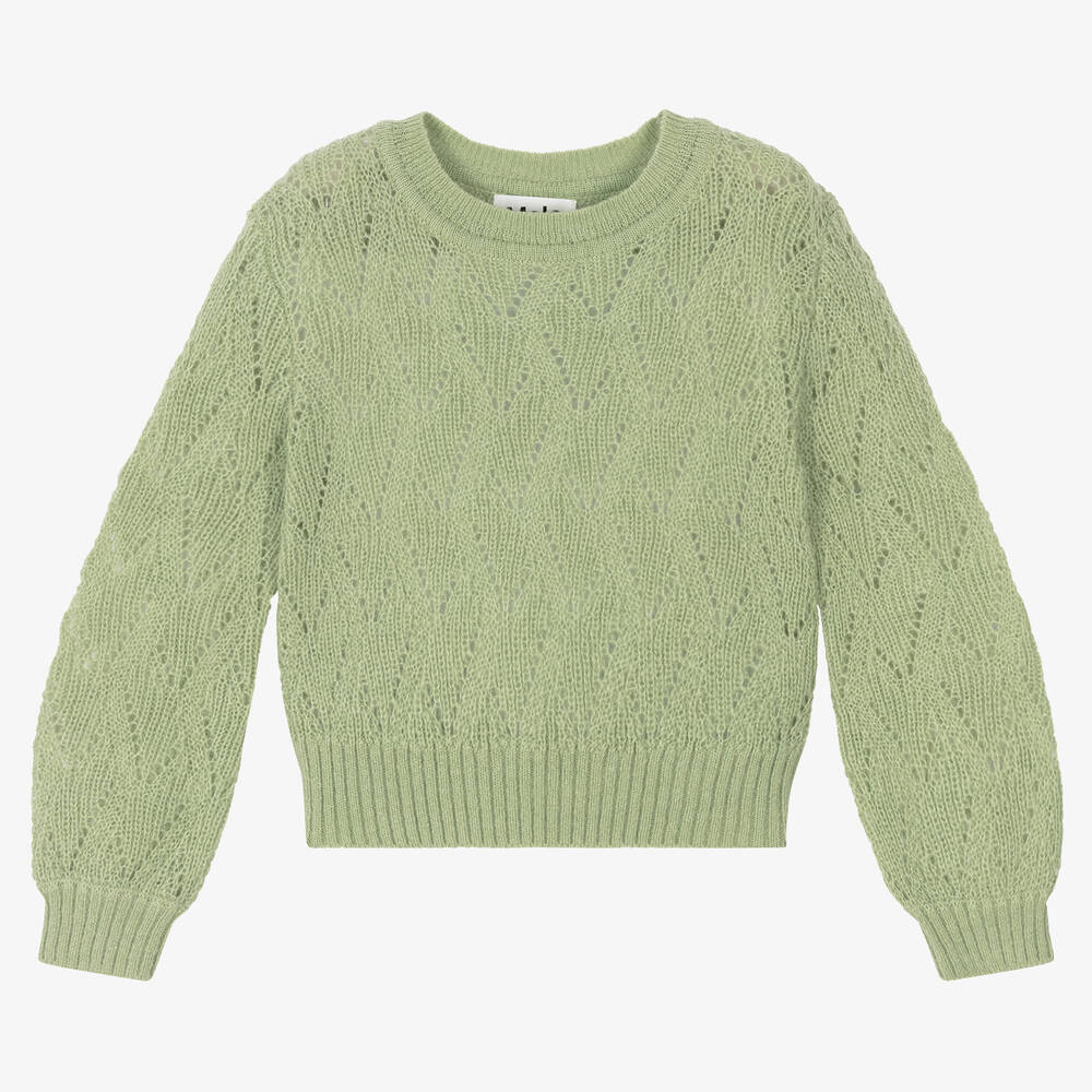 Pull hot sale vert fille