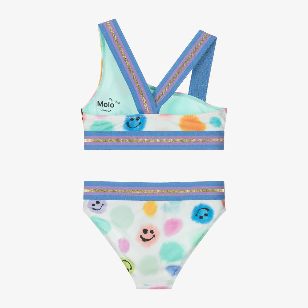 Molo-Кремовое бикини со смайлами (UPF50+) | Childrensalon Outlet