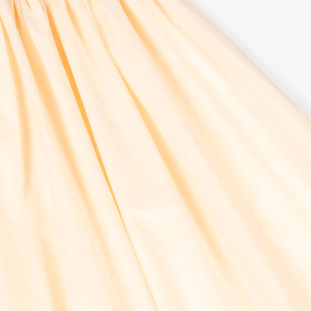 Molo-Girls Ivory Organic Cotton Sleeveless Dress | Childrensalon Outlet
