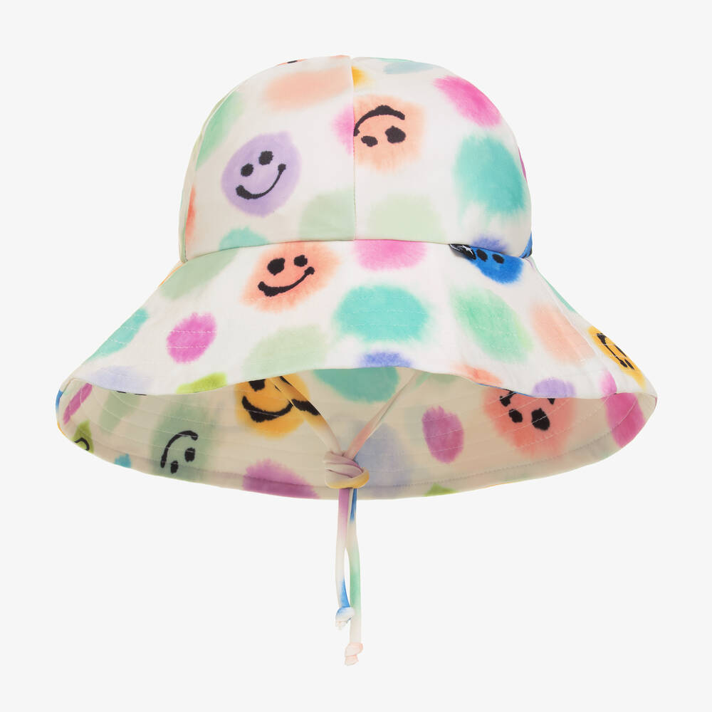 Molo-قبعة للشمس لون عاجي للبنات (UPF50+) | Childrensalon Outlet