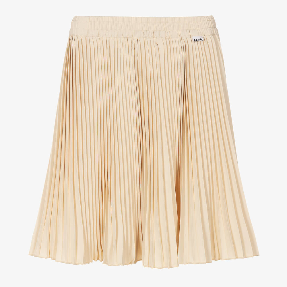 Molo - Кремовая плиссированная юбка | Childrensalon