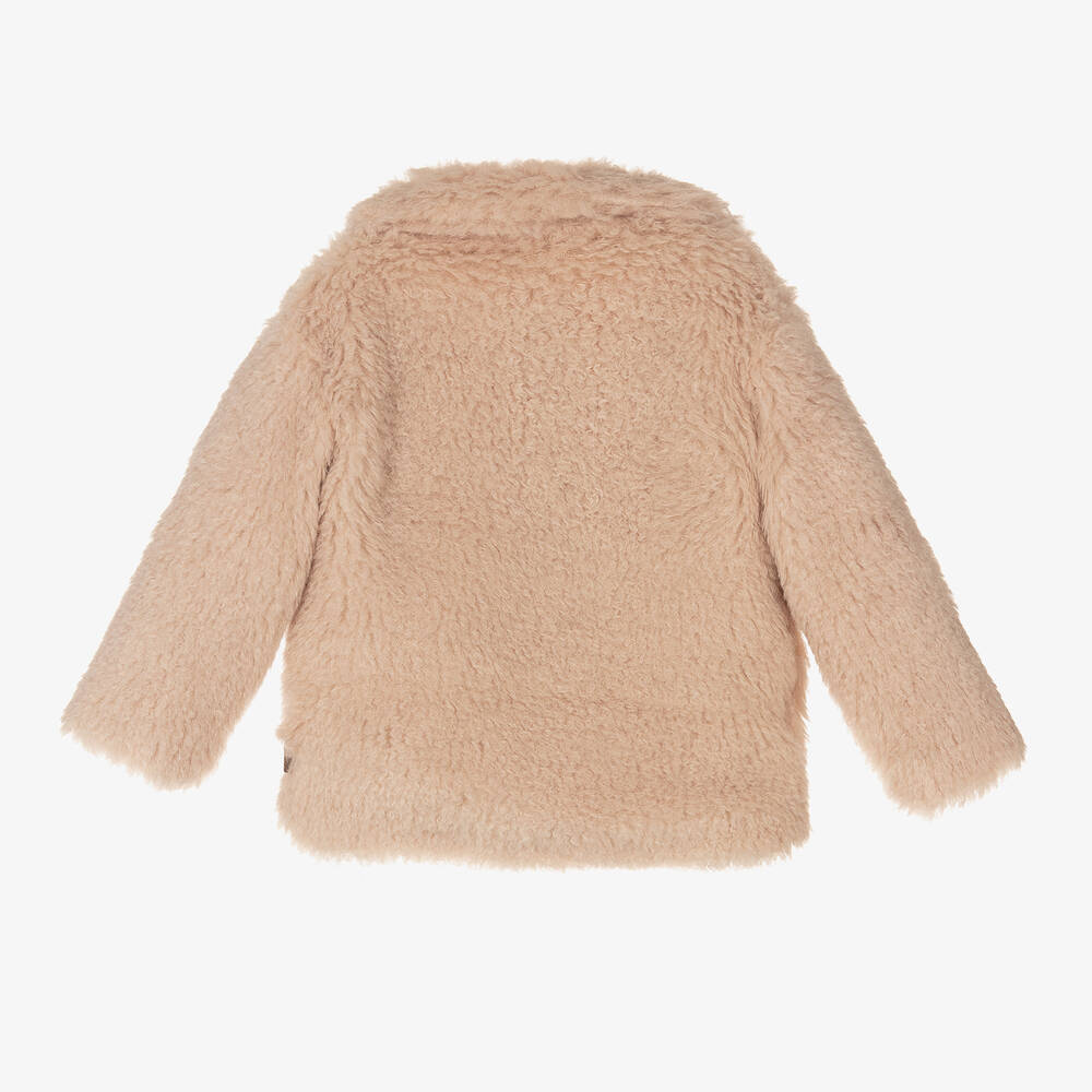 Molo-Кремовая куртка из искусственной овчины | Childrensalon Outlet