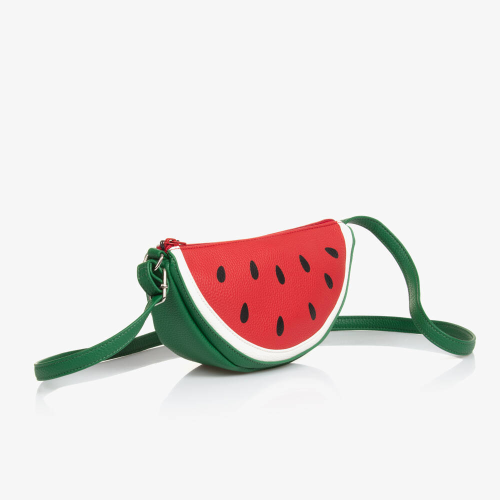 Molo-Girls Juicy Watermelon Slice Bag | Childrensalon Outlet