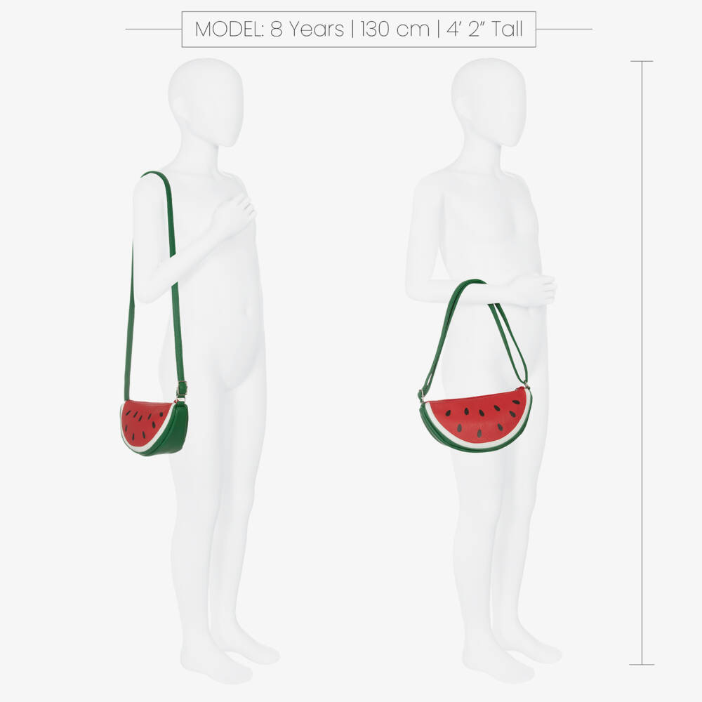 Molo-Girls Juicy Watermelon Slice Bag | Childrensalon Outlet