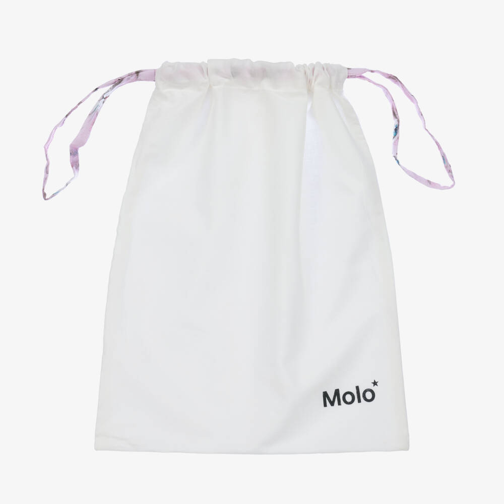 Molo-Girls Lavender Kitten Print Nightwear | Childrensalon Outlet