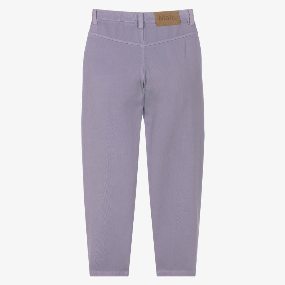 Molo-بنطلون بنفسجي واسع للبنات | Childrensalon Outlet