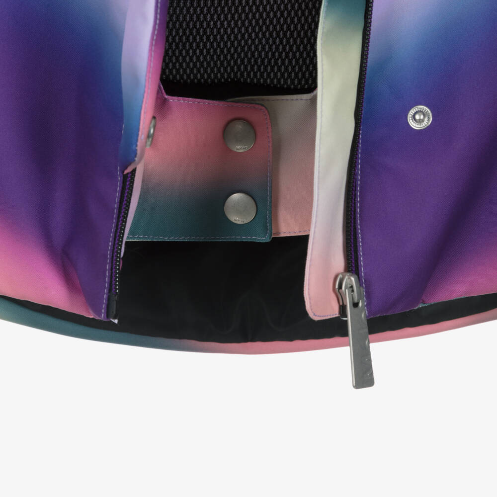 Molo-Girls Lavender Wavy Winter Jacket | Childrensalon Outlet