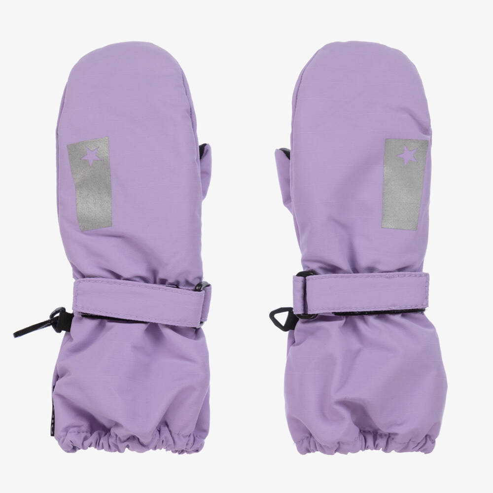 Molo-Girls Lavender Winter Warmth Mitts | Childrensalon Outlet