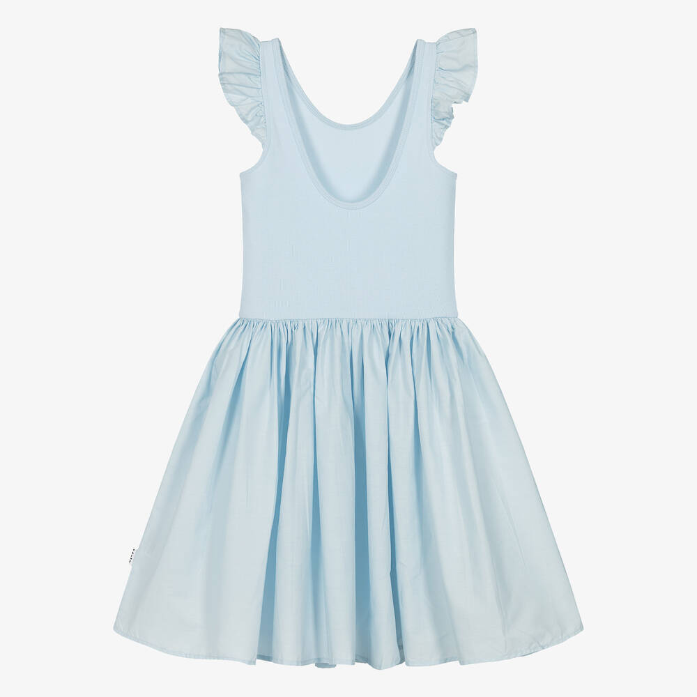 Girls light blue dress hot sale