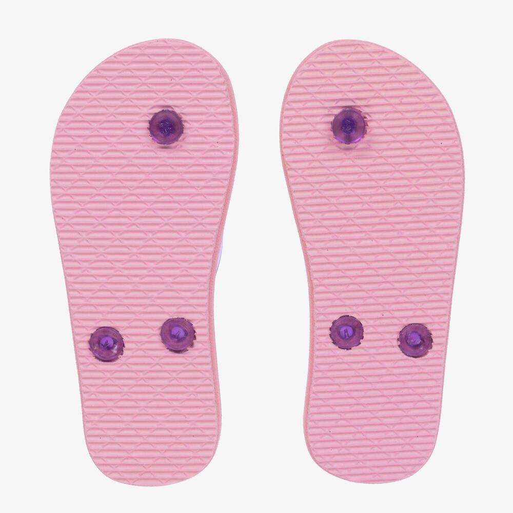 Molo-Фиолетовые вьетнамки с цветами для девочек | Childrensalon Outlet