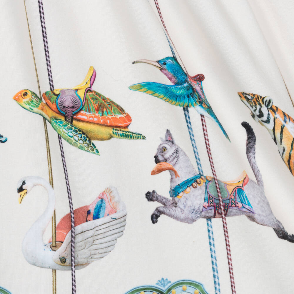 Molo-Girls Lilac Purple Organic Cotton Dress | Childrensalon Outlet