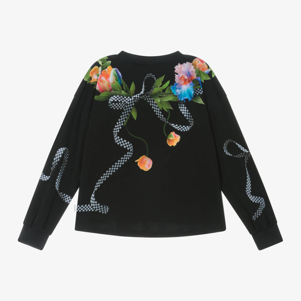 Molo-Топ с бантом Полуночные Цветы для девочек | Childrensalon Outlet