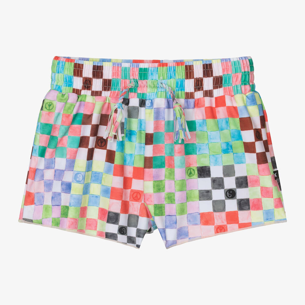 Molo-Girls Multicoloured Swim Shorts (UPF50+) | Childrensalon Outlet
