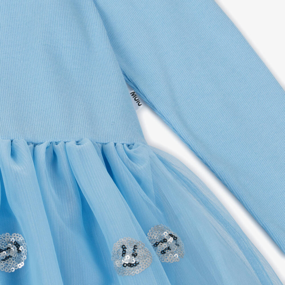 Molo-Girls Organic Cotton & Tulle Delight | Childrensalon Outlet
