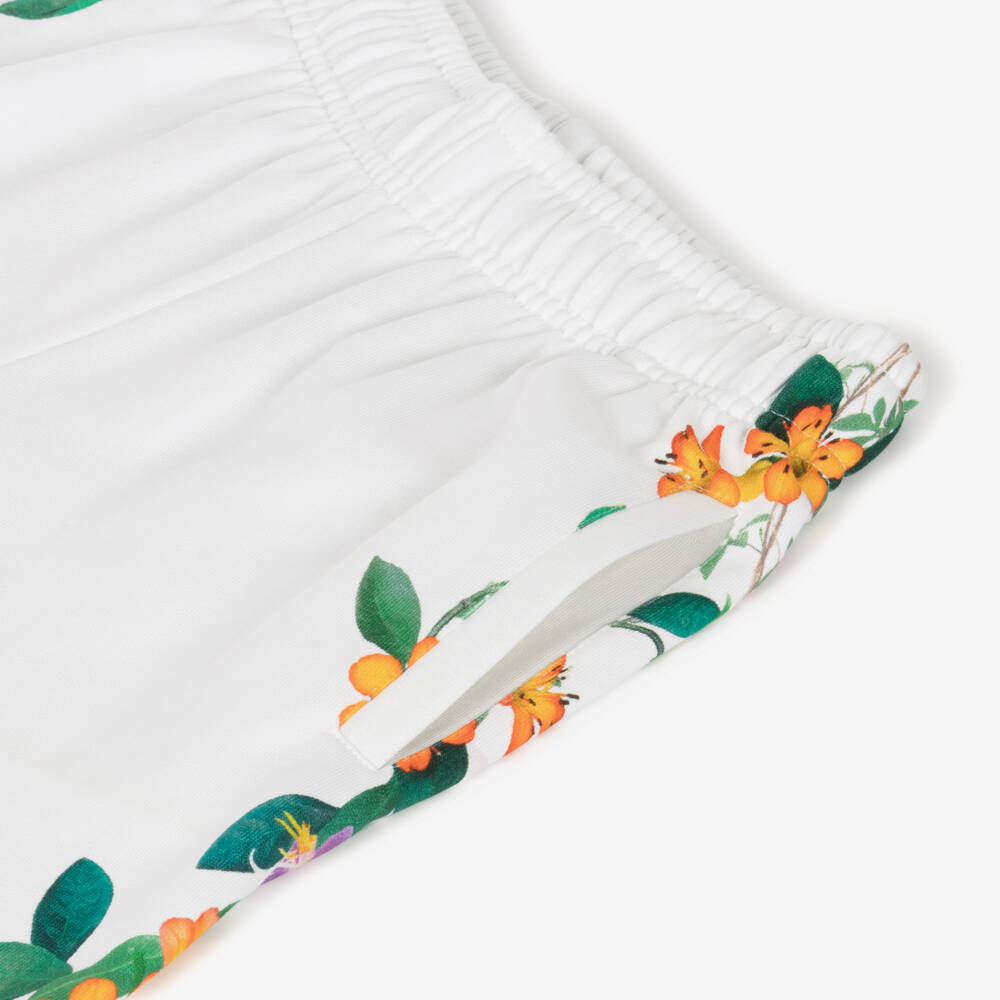 Molo-Хлопковые брюки с цветочным принтом для девочек | Childrensalon Outlet