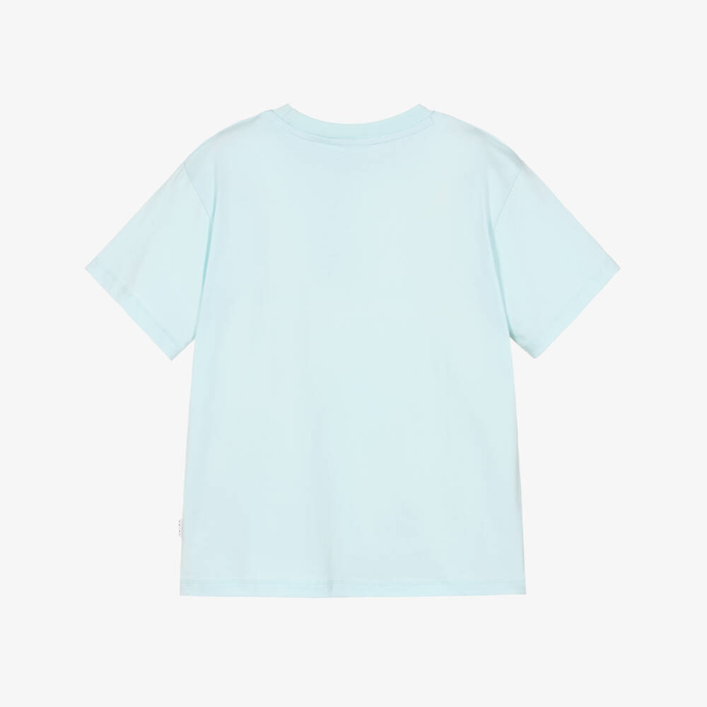 Molo-Футболка с синими и жёлтыми цветами для девочек | Childrensalon Outlet