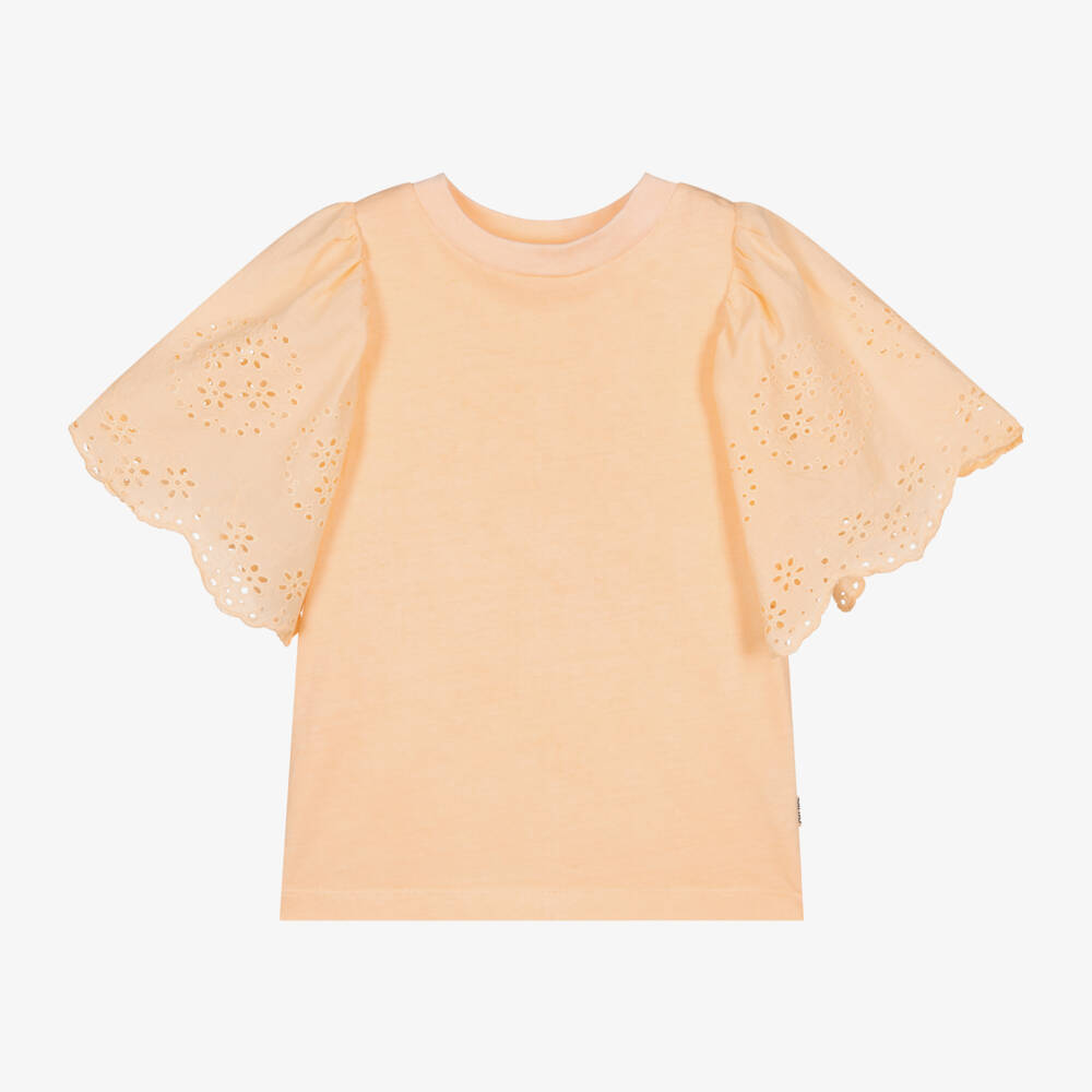 Molo-Футболка элегантность бледный дынный для девочек | Childrensalon Outlet