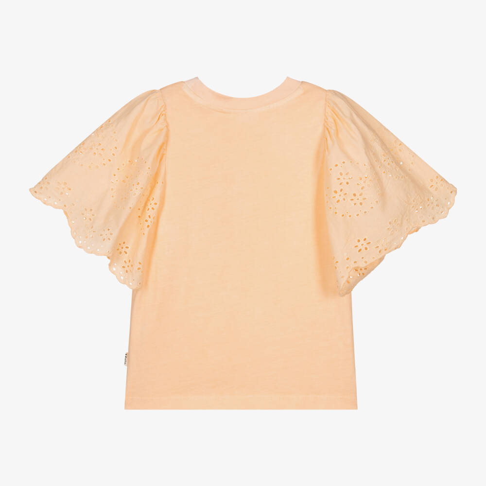 Molo-تي شيرت أناقة بلون البطيخ الفاتح للبنات | Childrensalon Outlet