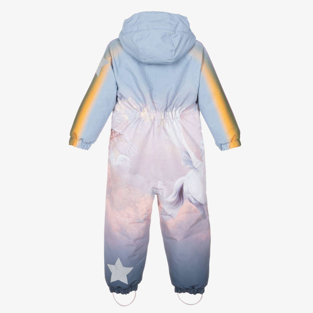 Molo-Комбинезон для девочек розовый и синий с пегасами | Childrensalon Outlet