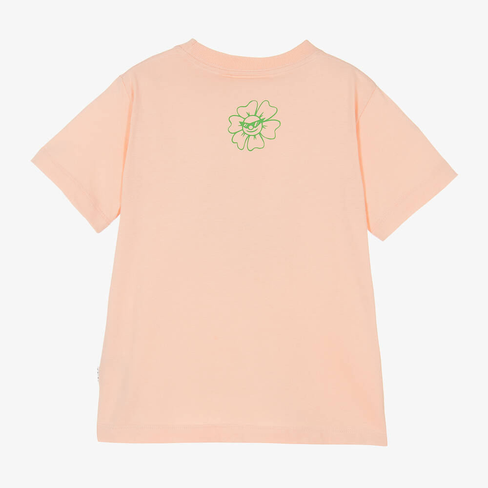 Molo-Розовая хлопковая футболка | Childrensalon Outlet