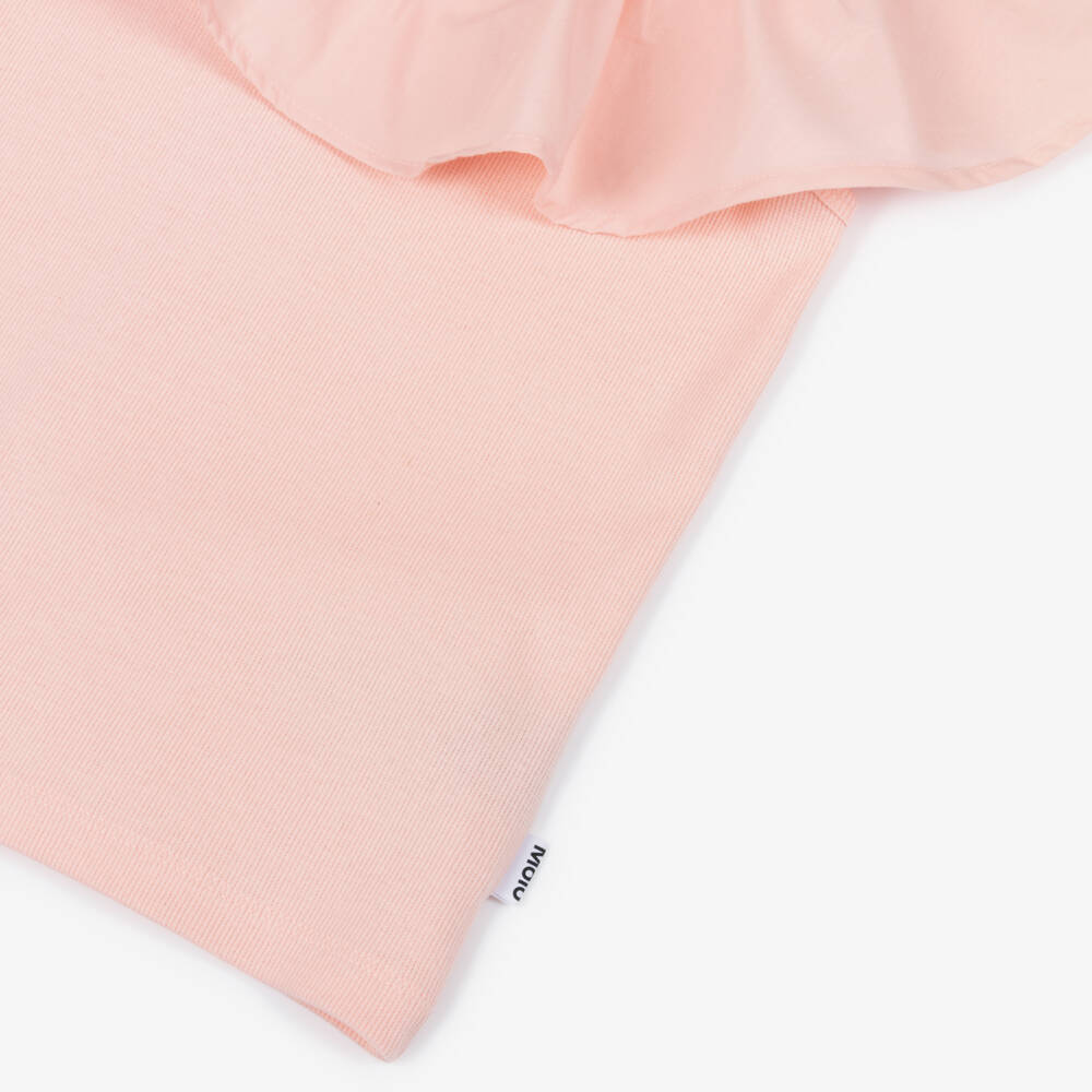 Molo-Розовый топ без рукавов с оборками для девочек | Childrensalon Outlet