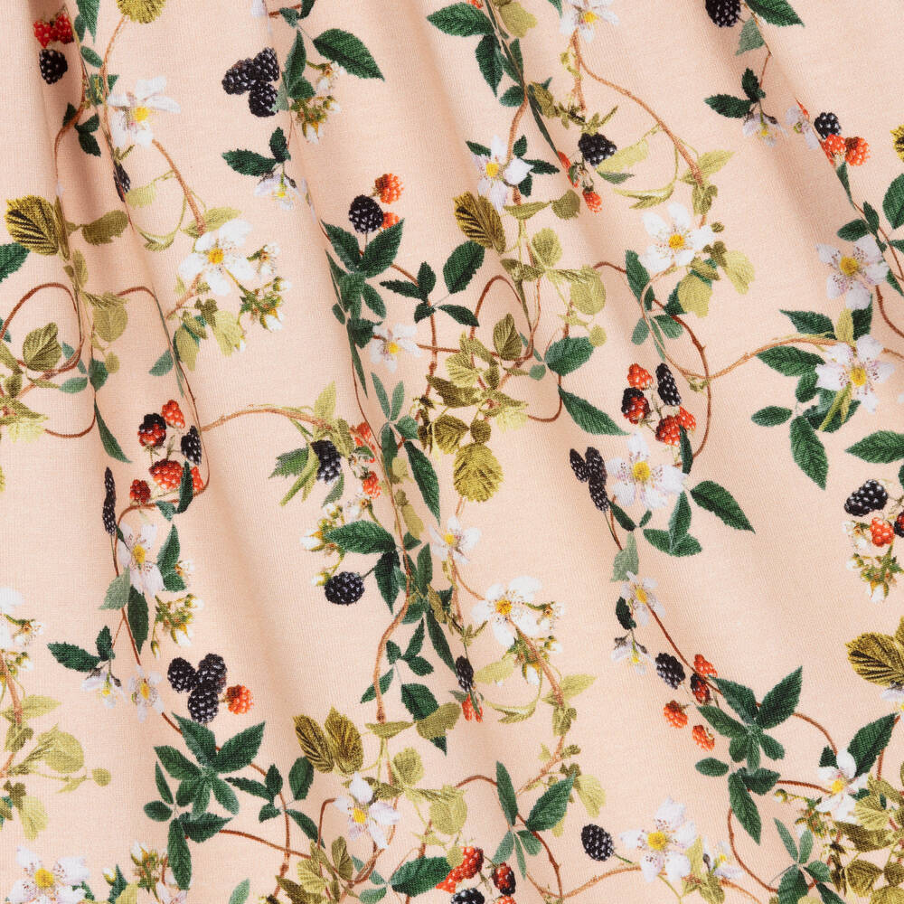 Molo-Girls Pink Cotton Dress | Childrensalon Outlet