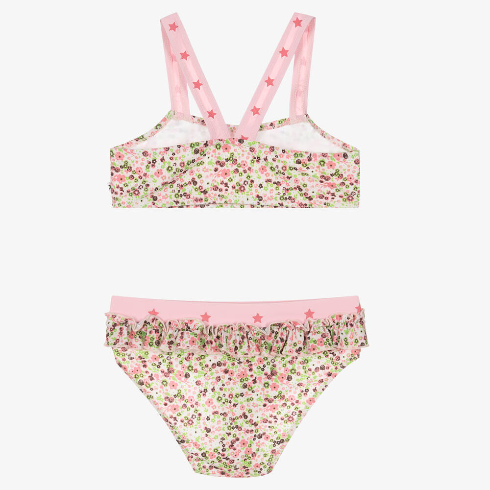 Molo-Розовое бикини в цветочек (UPF50+) | Childrensalon Outlet