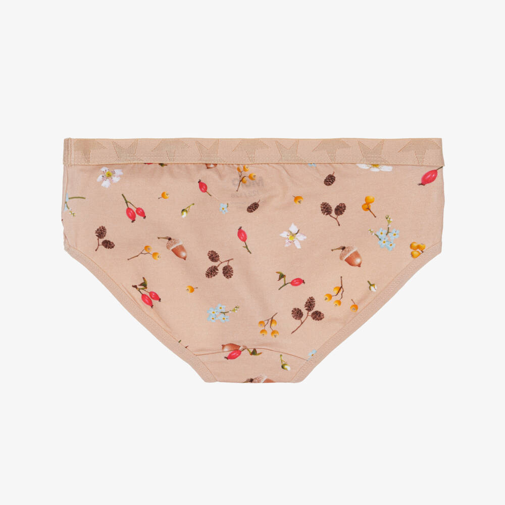Molo-سروال داخلي قطني وردي مزهر للبنات - طقم من قطعتين | Childrensalon Outlet
